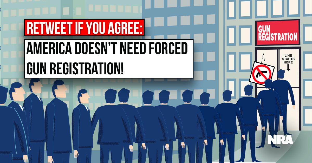 NRA on Twitter "The only reason to pass an unenforceable background
