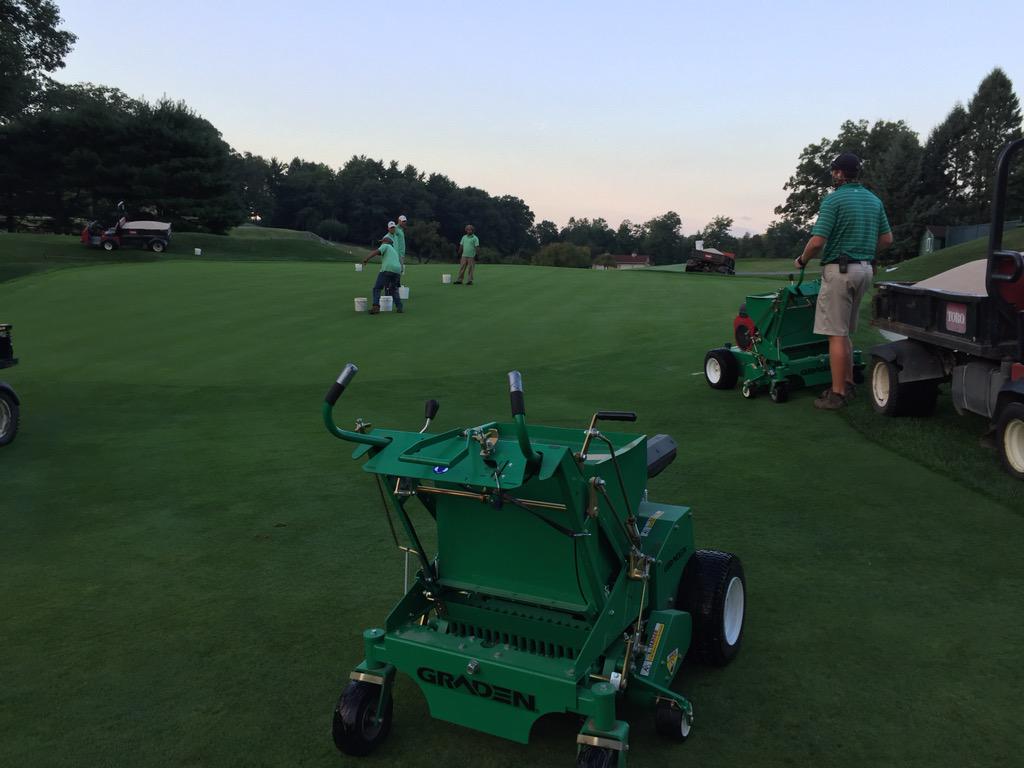 50 miles walked greens finally done.