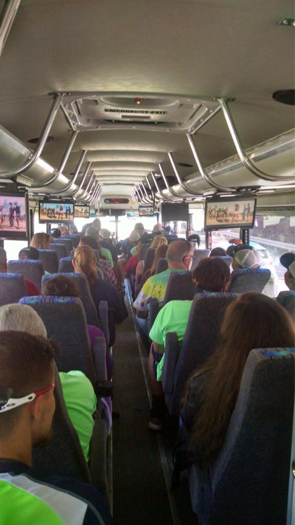 WooBaseball's tweet photo. Fan bus ride to the Vineyard. Get ready. #capecodtunnel #onemore http://t.co/PqIOz3hEzC