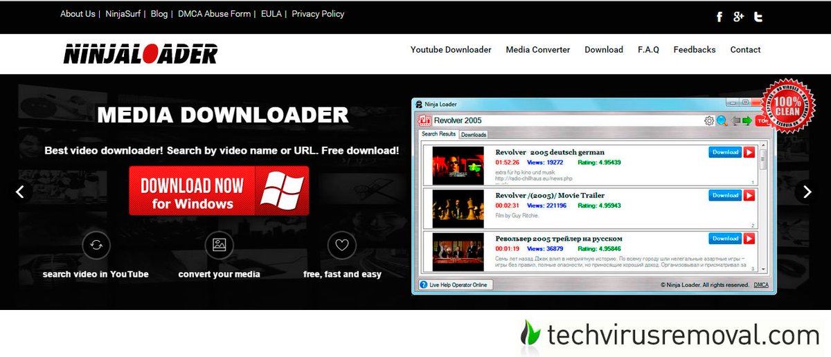 techvirusremove's tweet image. #promoted #ninjaloader #tips
NinjaLoader offers you a great option to display videos quickly and absolutely FREE. Got