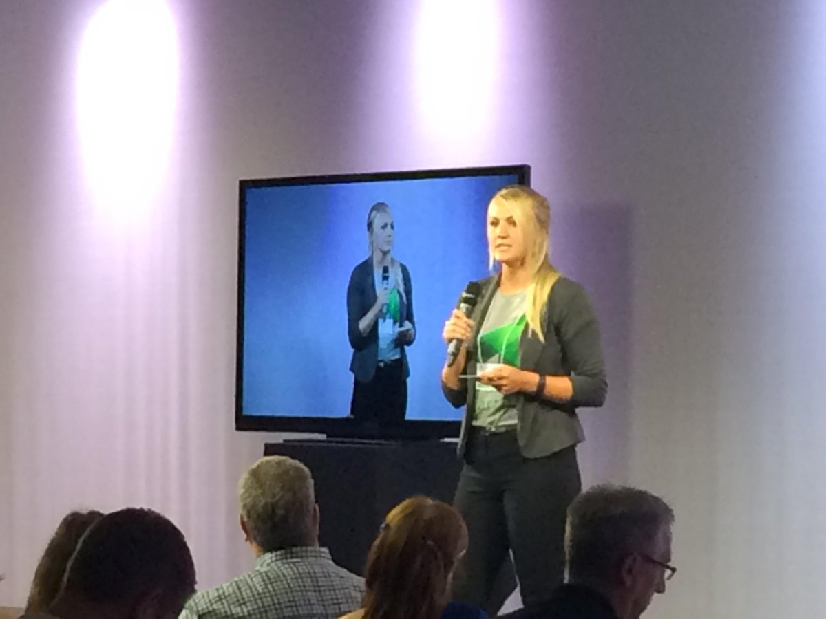 Start_Fast's tweet photo. StartFast Associate @peterelk17, rising senior at LeMoyne College, concluding #StartFast2015 #DemoDay. http://t.co/VGclnxX8C0