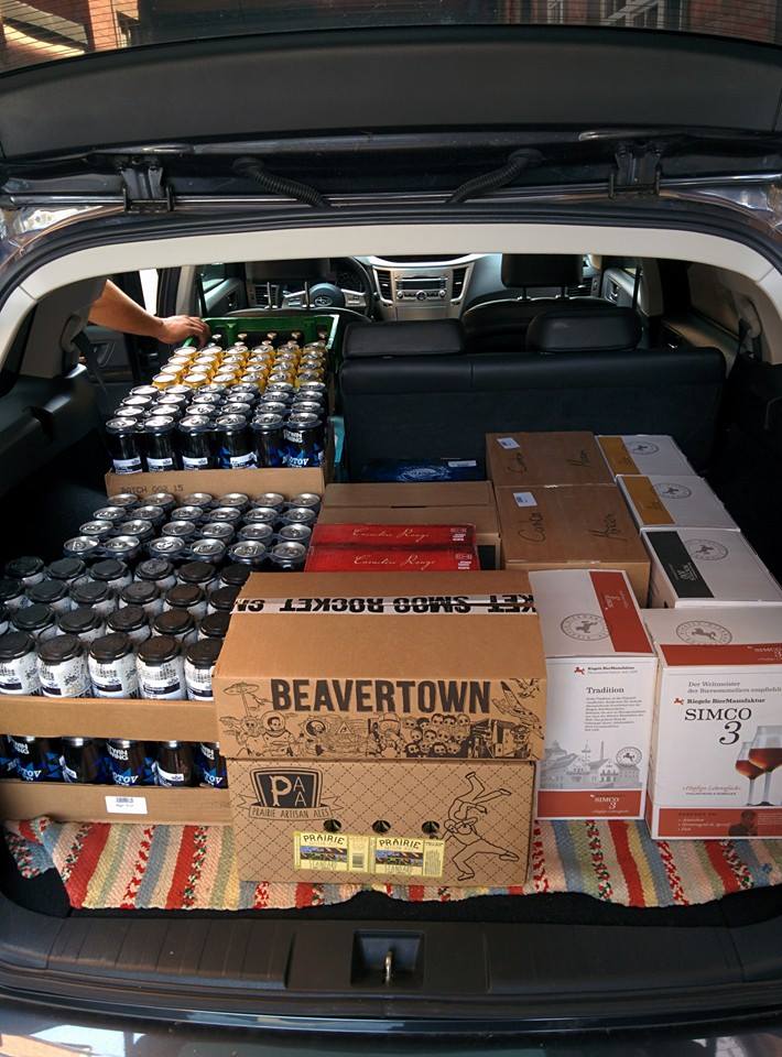Gastbiere beinahe ohne Ende - alles heute frisch angekommen. Darf auch bestellt werden :)
