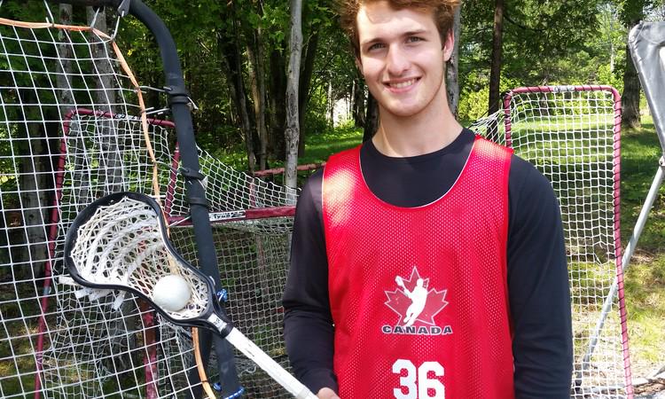TJProvincial's tweet photo. It's not every day a New Brunswicker cracks the lineup of a national lacrosse team http://t.co/xBVF85cwD8 http://t.co/lI2Q8XyXFV