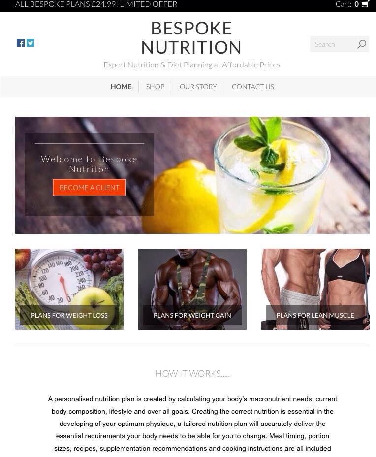 ExtremeStoreRom's tweet image. bespokenutritionplans.com