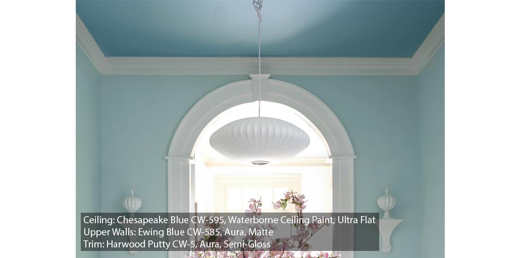 Benjamin Moore On Twitter Painting A Ceiling Your