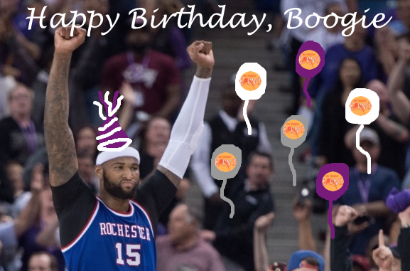 Happy Birthday to our friend, DeMarcus Cousins  