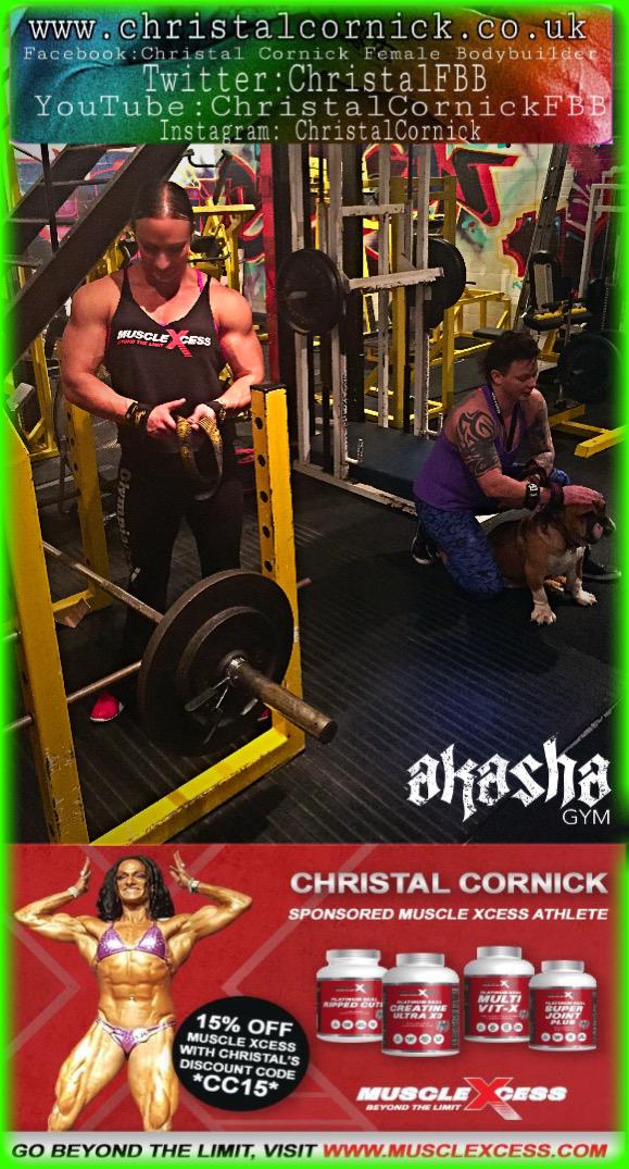 ChristalFBB's tweet photo. Caption this...best caption wins a snog from Freddie LOL
#MuscleXcess
#AkashaGymBanbury
#FemaleMuscle @MuscleXcess http://t.co/SNq9KSINgd