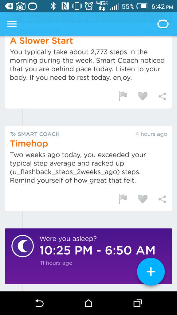 harshil2288's tweet photo. Hi @Jawbone looks like your app has some rendering issues. I wonder what @fitbit has to say about it. http://t.co/DixSUJXwAK