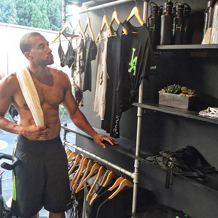 We imagine this to be what every <a href="/CycleHouseLA/">Cycle House</a> instructor’s closet looks like. #HollywoodCycle