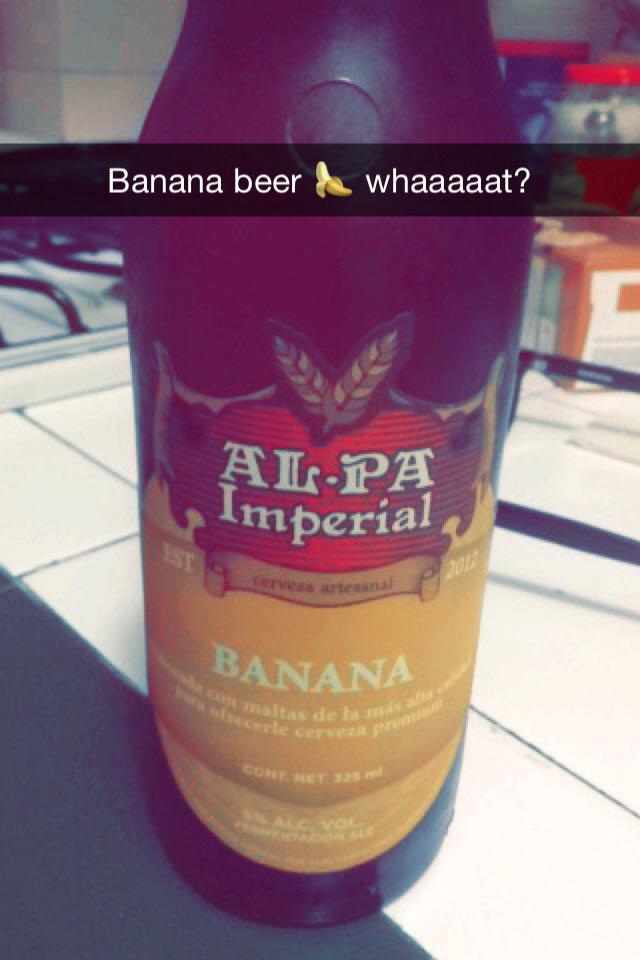 Marco_Mo's tweet image. So... Banana beer, you say?... #Banana #SoFruity