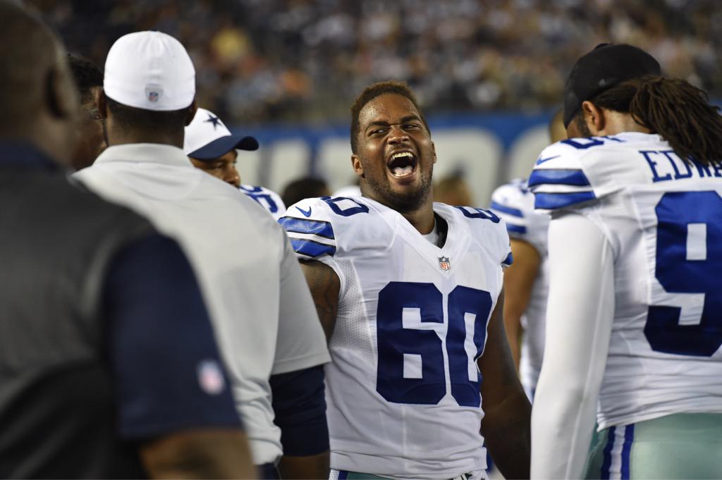 dallascowboys's tweet image. .@ColesWorld43 on the sideline #DALvsSD
