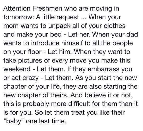 blueraiders2015's tweet photo. To the freshmen moving into their new residence halls/apartments the next few weeks: #UTA19 #NMO2015 http://t.co/6wMbxc4h46