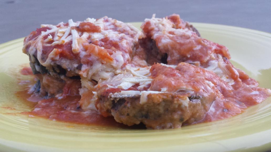 RuralRouteOrg's tweet image. Eggplant parm for the win!! The organic eggplant was in the week's bin &amp;amp; it is deee-licous! #eatyoveggies