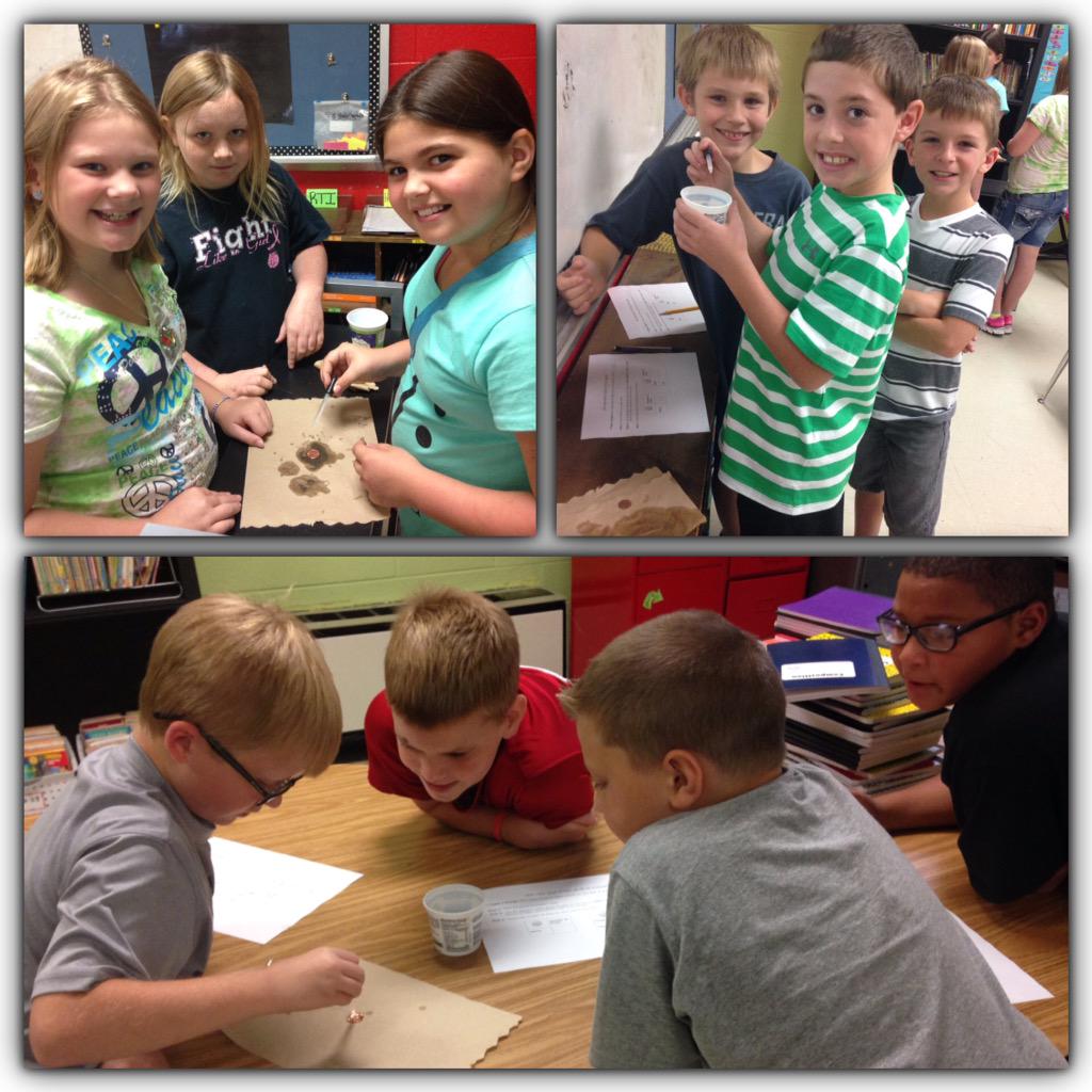 JessicaStutts's tweet image. Scientific Exploration!! FuN day in 4th grade! #lcsspride #fourthgradescience #askquestions #ees