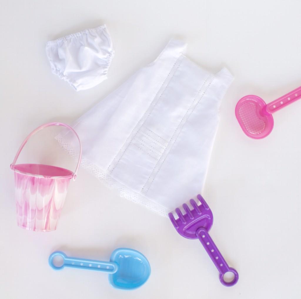 Our Perfect White Dress is PERFECT for anything, even a trip to the beach! #LaborDay