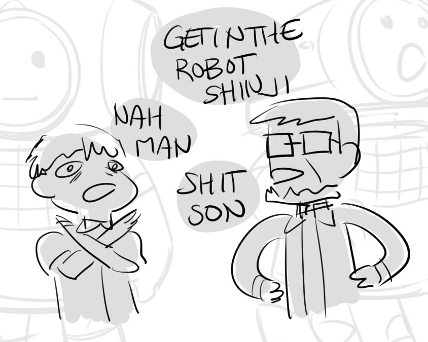 I never watched Eva 