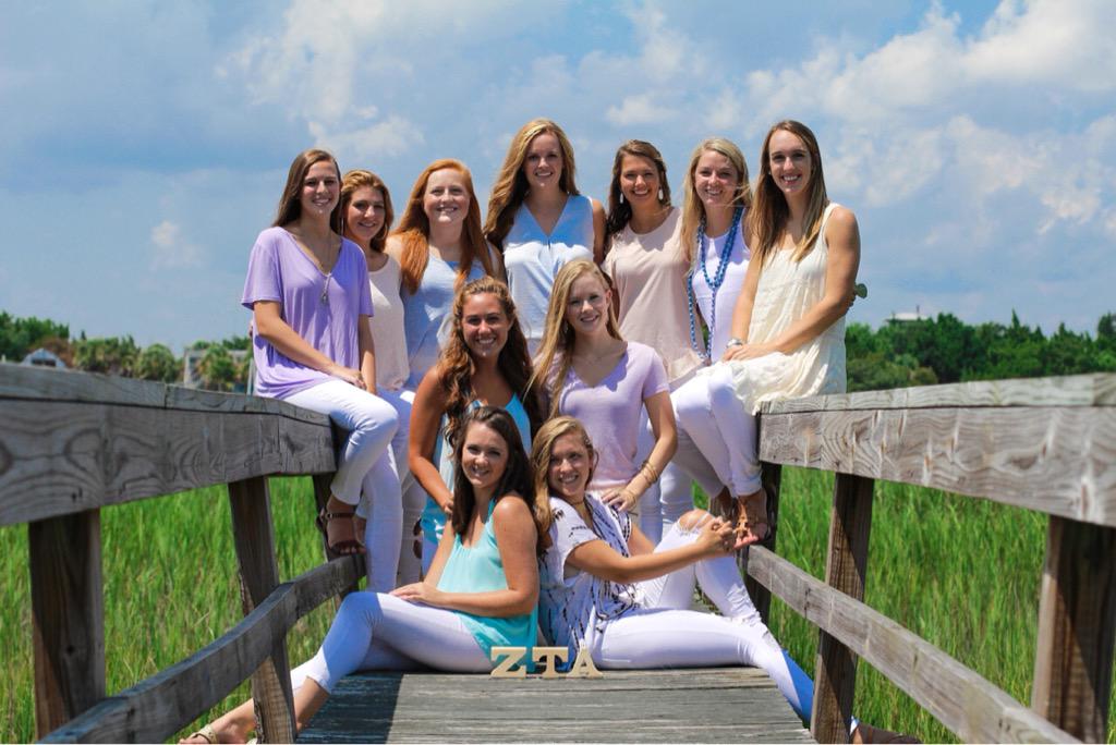 Exec had such a fun day on our mini-retreat before recruitment!  @ztafraternity @cofcpanhellenic