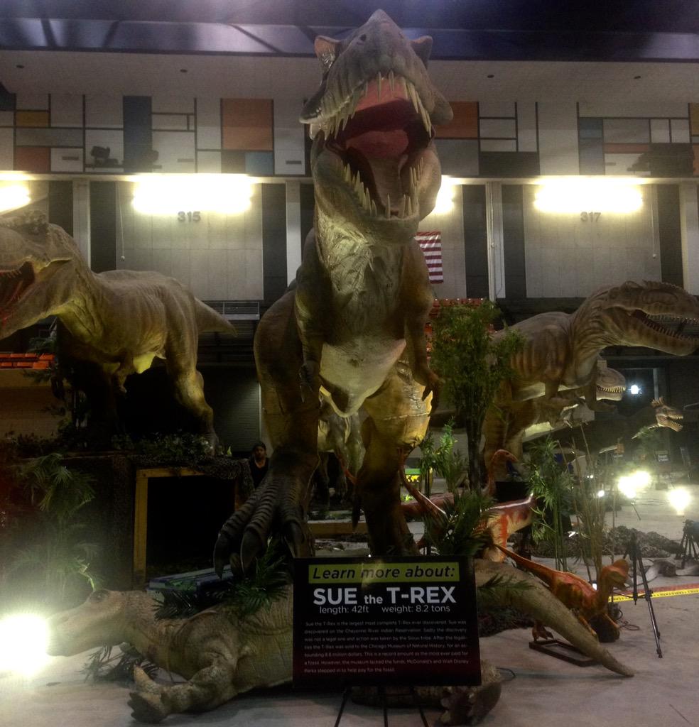 They have taken over the Civic Center