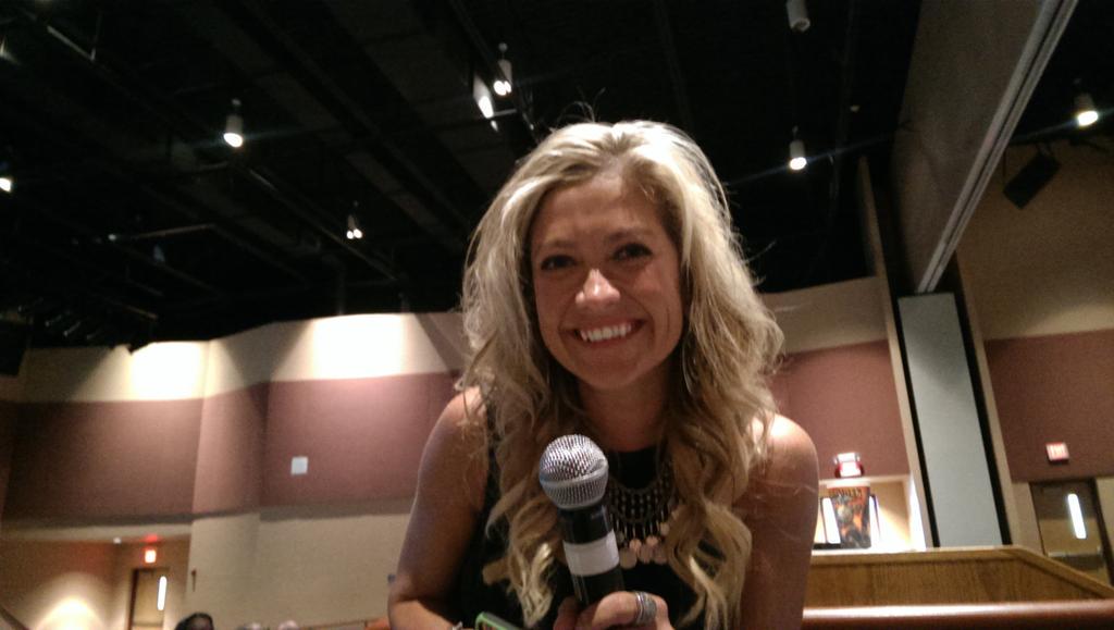 MarcBeasley's tweet photo. Props to Stephanie Siete from Community Bridges for #KickingKnowledge tonight at #PumaUniversity! http://t.co/KJNit0vG5f