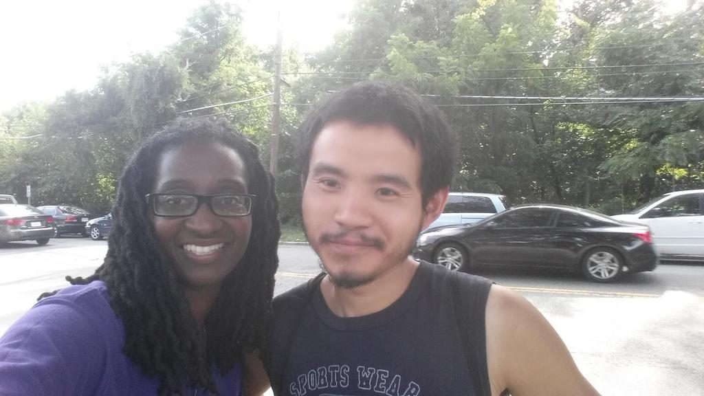 LaRubyMay's tweet photo. More selfies with Ward 8 residents. #PoppingInTheWard @WARD8RISING http://t.co/F0r7AsB84B