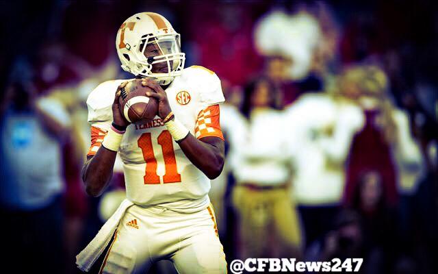 CFBDebates247's tweet photo. Who's the better SEC QB:
RT: Maty Mauk
Fav: Joshua Dobbs http://t.co/4xI86U52BR