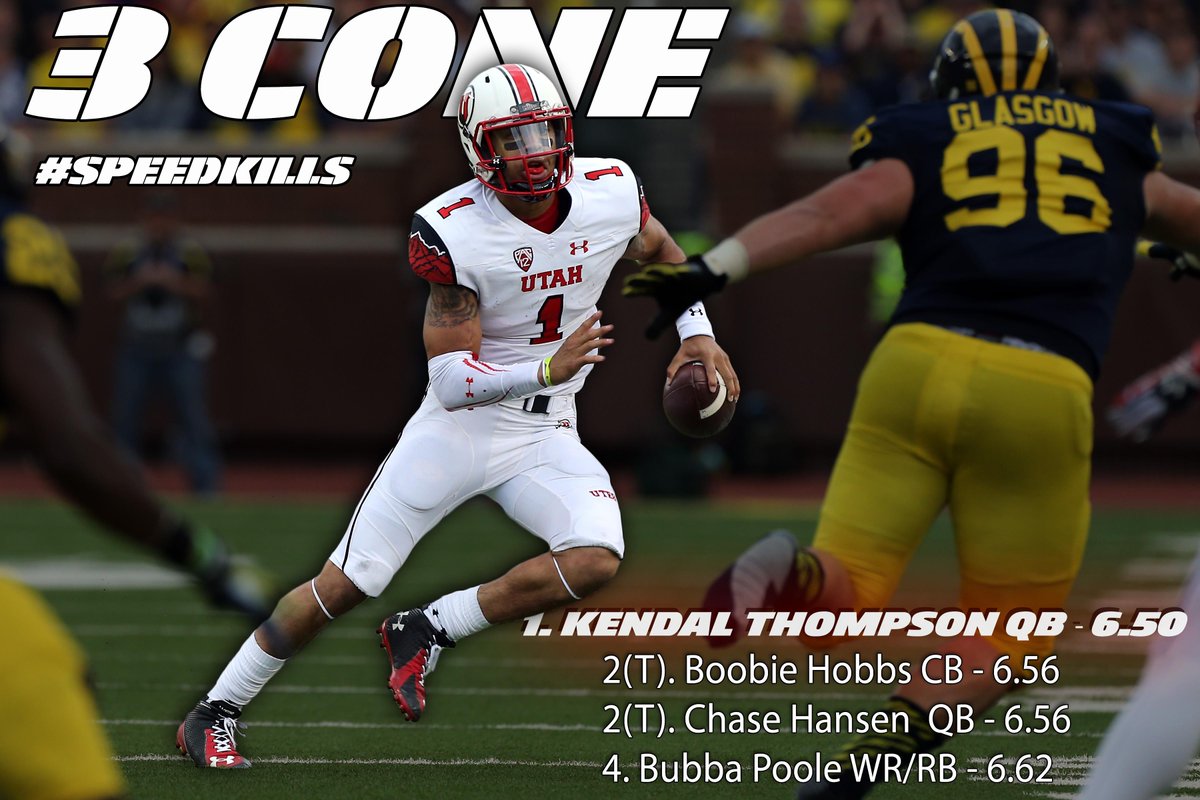 Utah_Football's tweet image. Summer strength &amp;amp; conditioning results: #3Cone #SpeedKills
@Thurm405 
@Boobie__8 
@BUBBA702