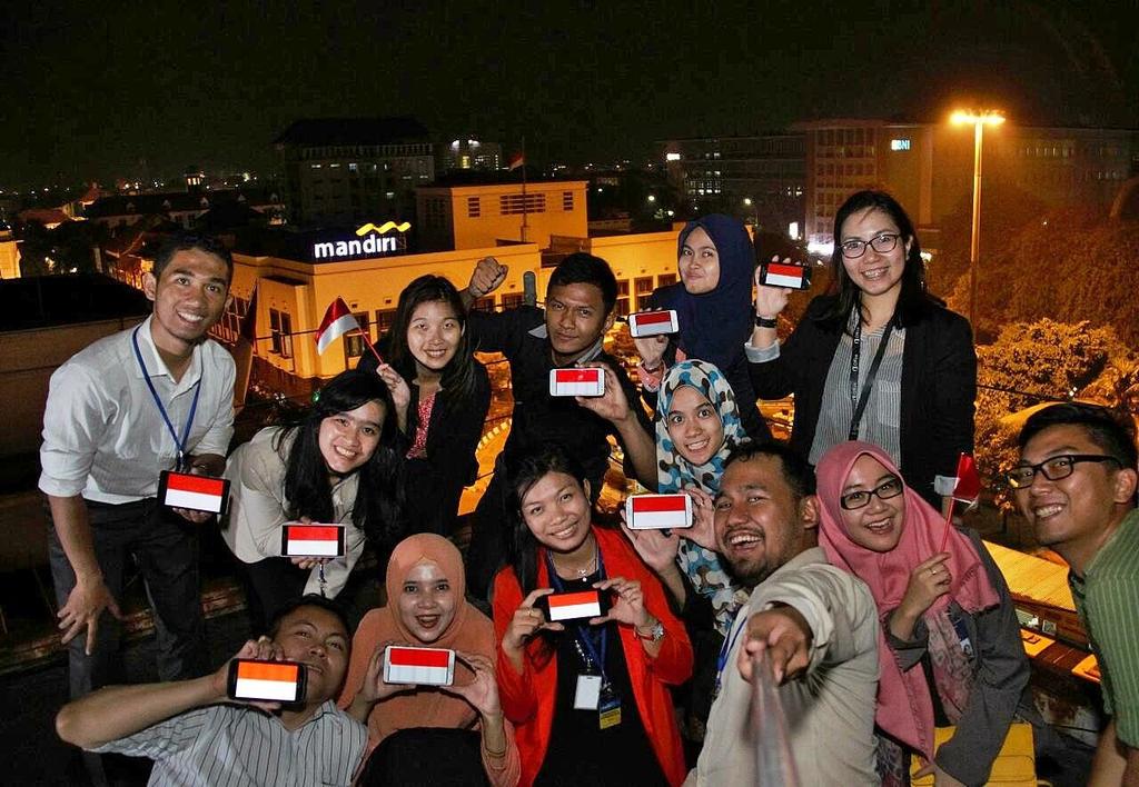 Semangat Merah Putih untuk Mandiri! Ayo kerja! #SPCGroup untuk #indonesiamandiri <a href="/bankmandiri/">bank mandiri</a>