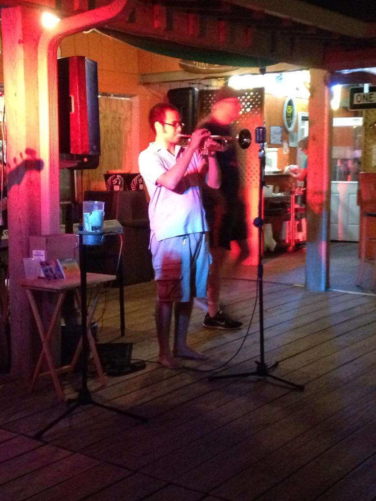 My bro killing it at Fishheads