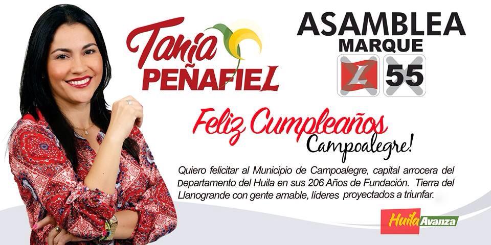 Feliz cumpleaños Campoalegre