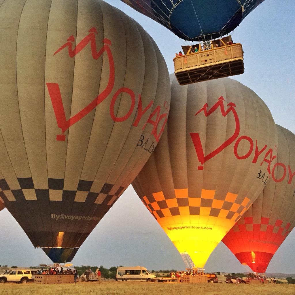 #GoodMorning #Cappadocia #voyagerballoons