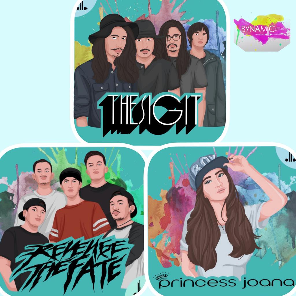 #infopensi Line up sementara <a href="/BynamicFest/">BYNAMIC FEST</a> : 
<a href="/thesigit/">The SIGIT</a> | <a href="/REVENGETHEFATE/">REVENGE THE FATE</a> | <a href="/PJoana/">Princess Joana</a> On August 29th 2015