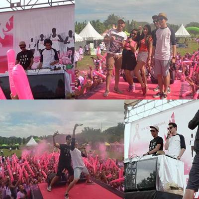 KJLV_indonesia's tweet photo. #Latepost pake banget #BaliLoveRun hohoho..Pinky..@kvinjulio @ramarival http://t.co/xLEwMxrQW3