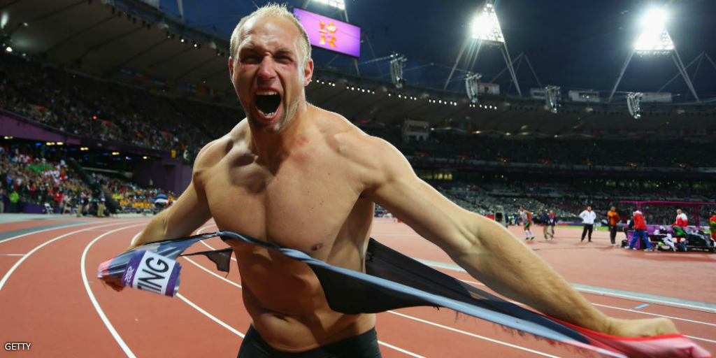 BBCWSSport's tweet photo. "Rescue who we are!" Olympic Champion @DerHarting plea to the IAAF and his #hitIAAF campaign http://t.co/c9oKdgaFqF http://t.co/hDpKQ6qQSX