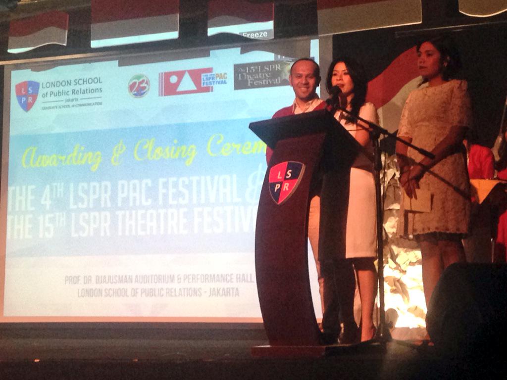 Lecturers of Introduction to Perfoming Arts Communication: @MikaCobis <a href="/renata_tirta/">renata tirta</a> <a href="/vickyhombing/">Patricia Vicky Sihombing</a>