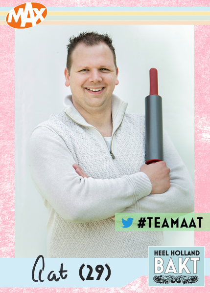 heelhollandbakt's tweet photo. Onze nieuwste #HHB-kandidaat is Aat! Is Aat jouw teammaat? Gebruik #teamaat en bekijk: http://t.co/FD7dRvfEKc http://t.co/zQnOaKM49A