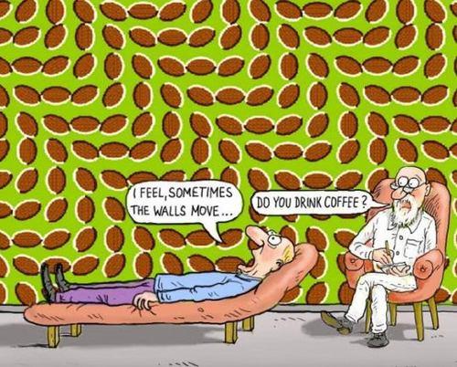 OrrellsOptician's tweet photo. Does drinking coffee have this effect on your vision? #OptometryJoke #OpticalIllusion http://t.co/re26WTsYd9