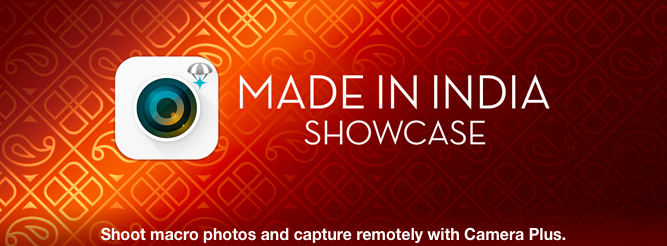 GlobalDelight's tweet photo. Thanks @AppStore for featuring Camera Plus on the front page in India! 
#WeAppreciateIt #CameraPlus http://t.co/1duJgtOCcW
