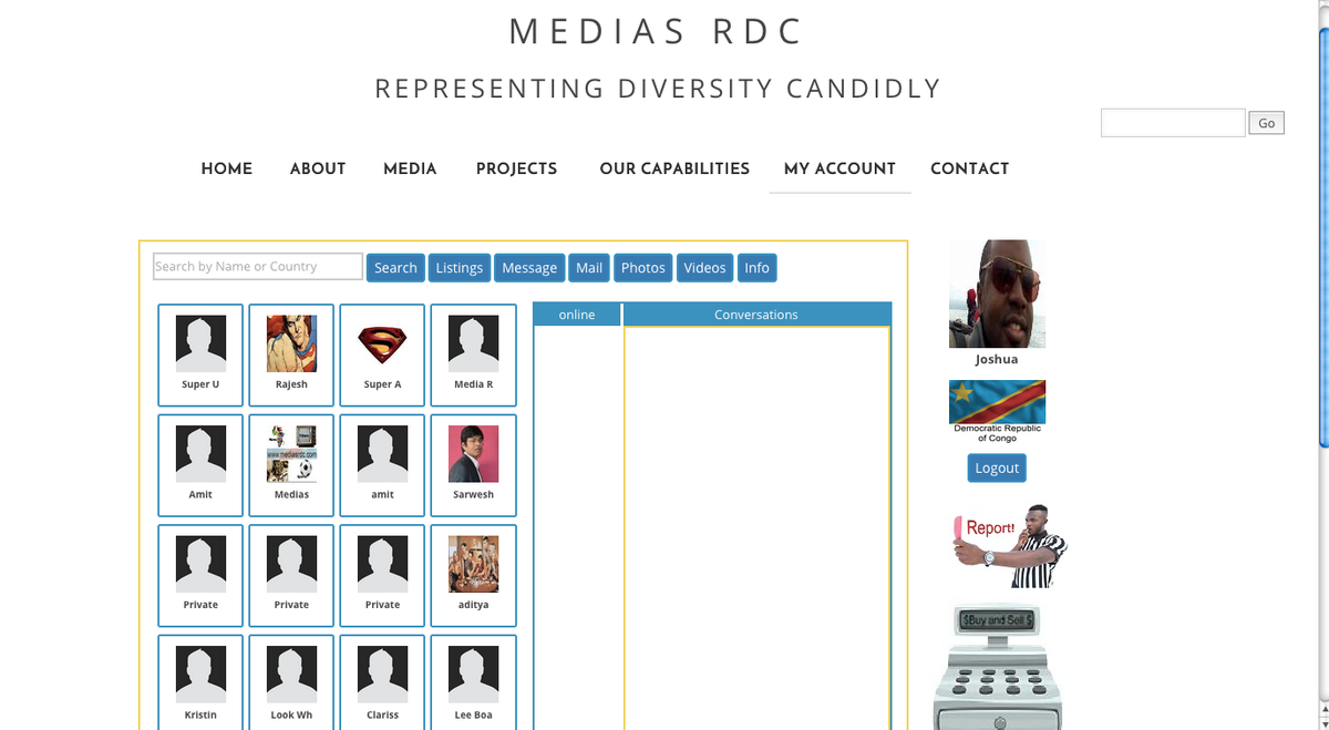 MediasRdc's tweet photo. a preview of the user account section in the works, visit http://t.co/nptSpj2SiI http://t.co/S954PRItx8