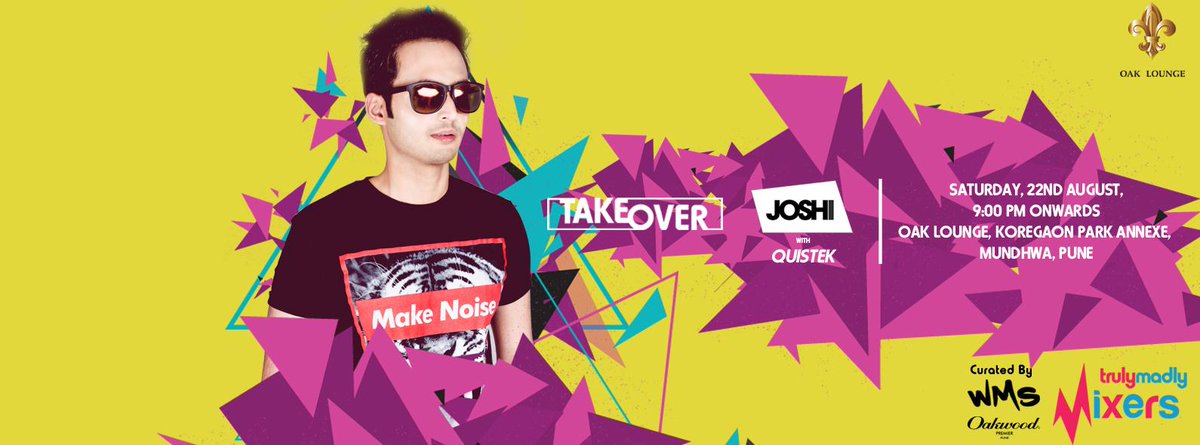 thetrulymadly's tweet photo. @rishabhjoshi will perform at @oakwoodpune for @thetrulymadly #Pune Takeover. RSVP: https://t.co/l4zSh84mJ0 http://t.co/3oZUG1H4aN