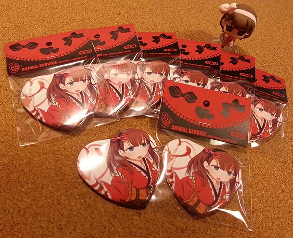 まゆ缶バッジの準備 