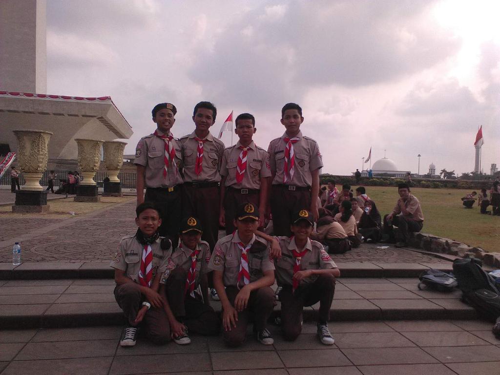 Ini penggalang putra gudep (03-211), setelah mengikuti upacara #HariPramuka54 #pasukanusantara <a href="/kwarnas/">Joulette</a> <a href="/dkcjees/">DKC Jakarta Selatan</a>