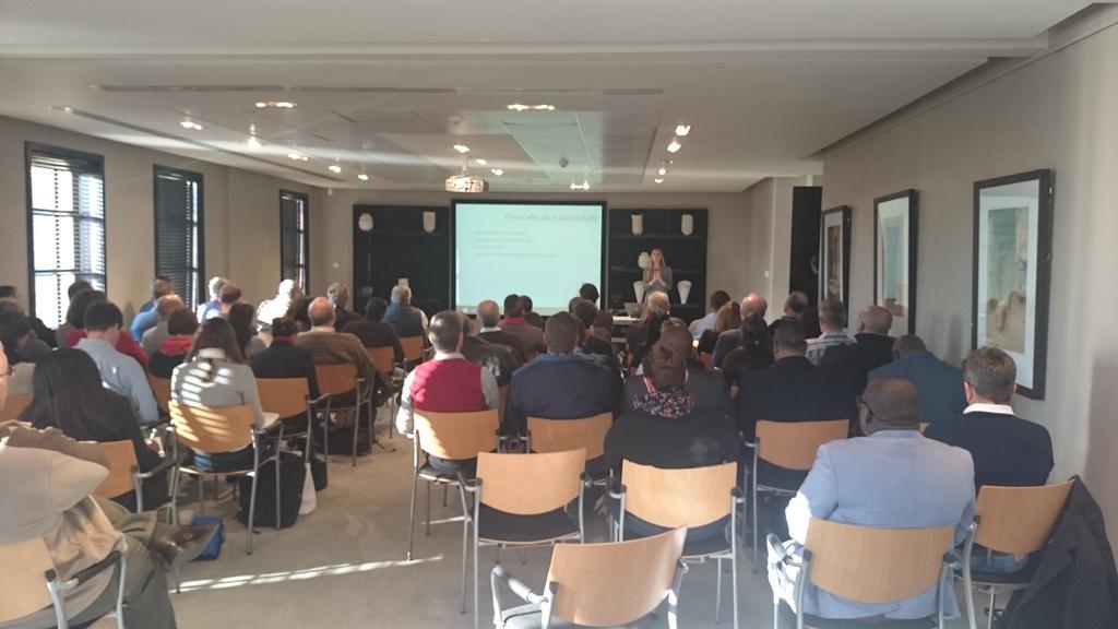 Ch3nDogg's tweet photo. Great start to the Friday with @USB_ED talking on "Disrupting Digital Business" by Ray Wang. #wereadforyou http://t.co/sMZAfTuWVb