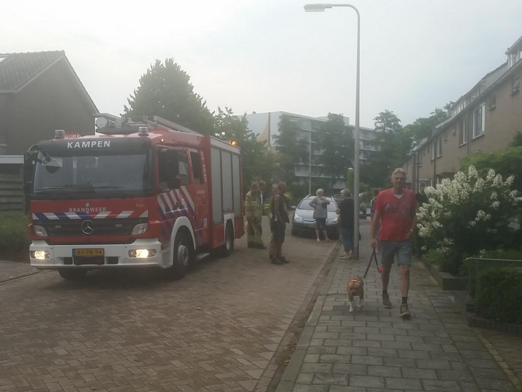 Brandgerucht in een woning aan de Beyerinckstraat in #Kampen