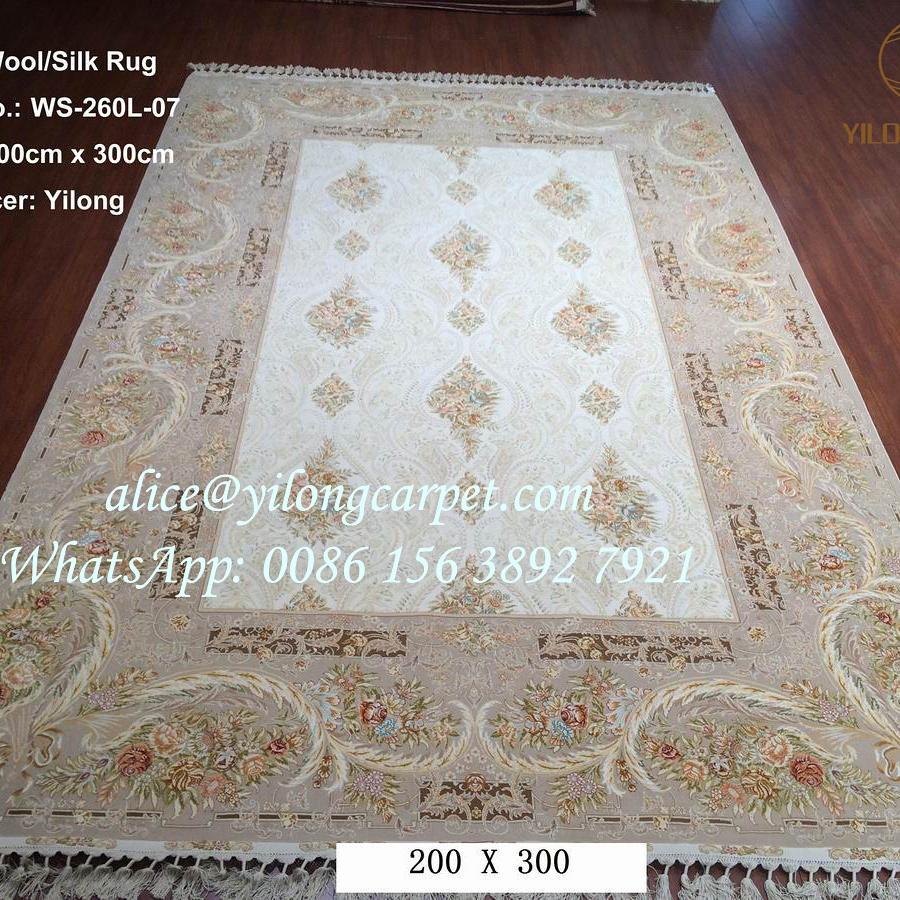 yilongcarpet's tweet image. #Woolsilkrug #handmaderug