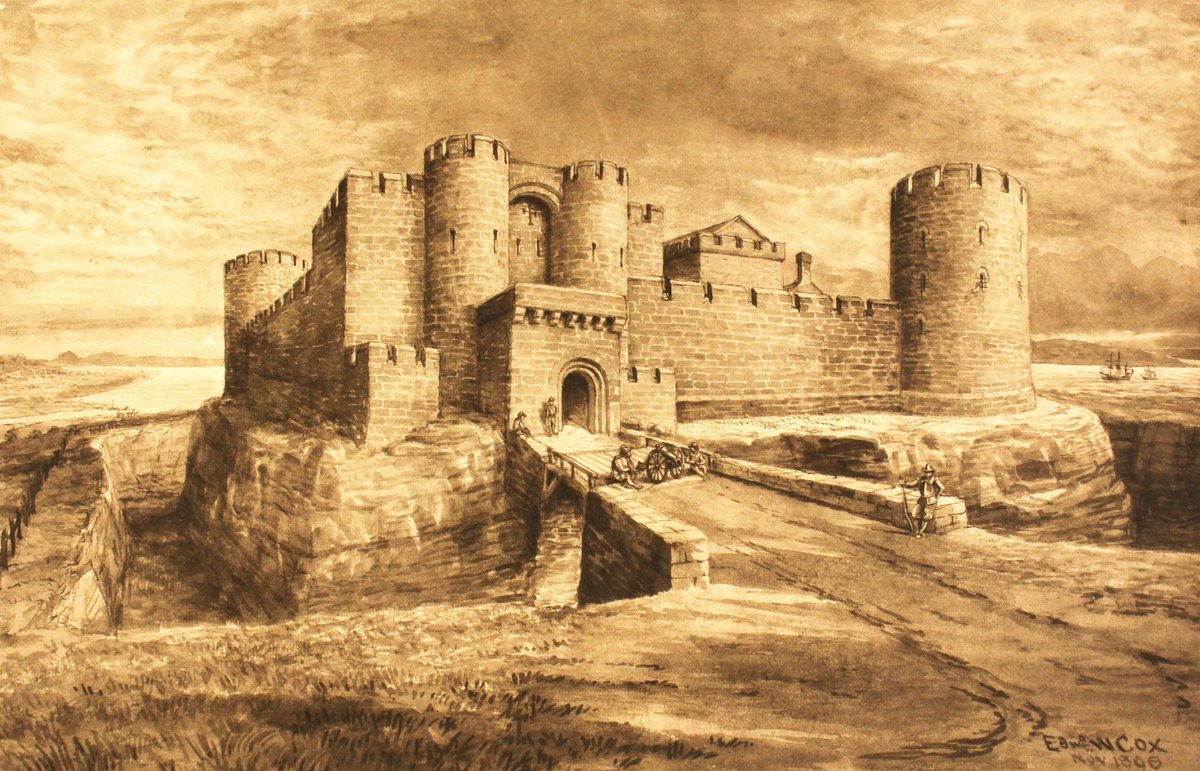 OldDockLpool's tweet photo. Were stones from the ruins of Liverpool Castle used to build the walls of the Old Dock in the early 18th century? http://t.co/E0APqfafuH