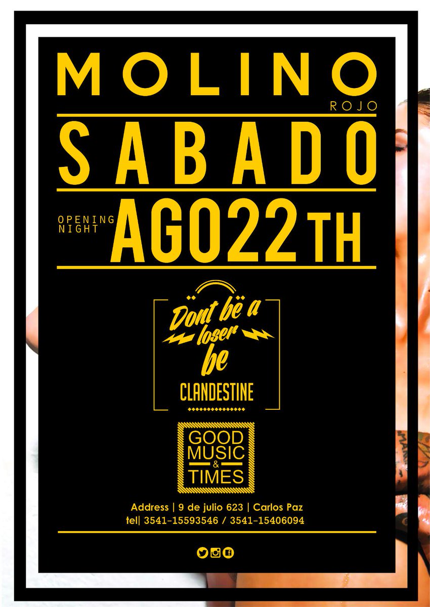 Edu_m_vcp's tweet photo. SAB. 22 DE AGOSTO
MolinoVuelveAserMolino
NENE MALO en vivo!!
#molinorojo #newlook #3espacios @MolinoRojoVcp http://t.co/sQUcE8XF8m