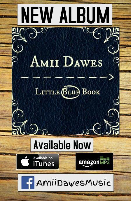 Today's the day! <a href="/amii_dawes/">Amii Dawes</a> new album "Little Blue Book" is available now on iTunes and Amazon! #AmiiDawes
