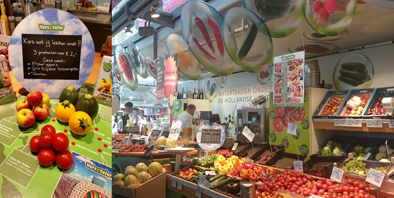 Een #ZOMERAANBIEDING bij ons paviljoen @indeMarkthal: 3 Hollandse #groenten voor € 2,00! Kies wat jij lekker vindt!