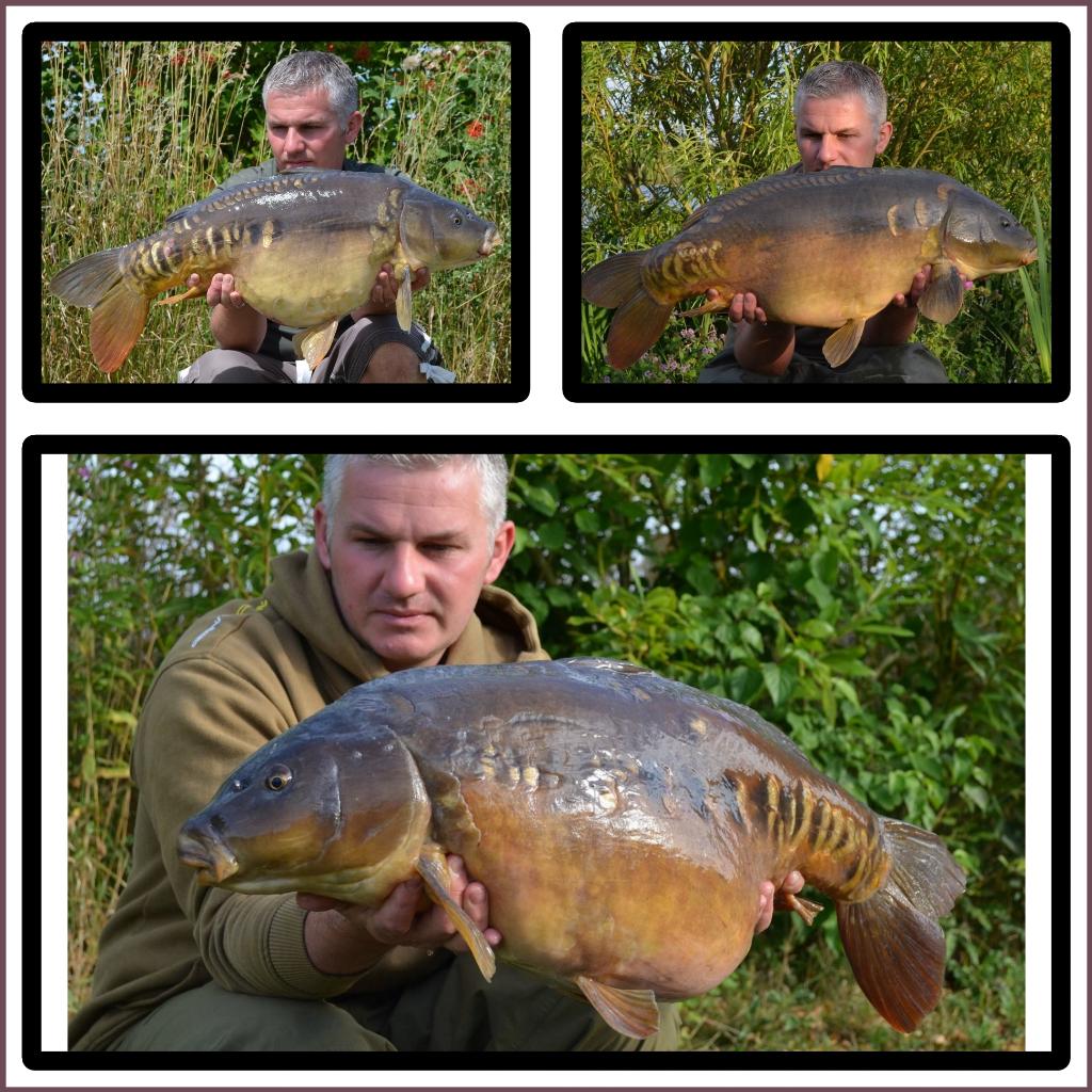 Mark Gormer resent trip resulting in a seven fish haul, four of which was taken on a development baits.