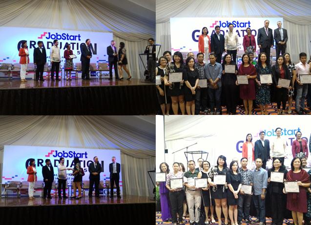 KINSHIPd's tweet photo. Our very own @Naiah_Laxa receiving our certificate as one of the partner employer of Jobstart #JobStartEvent Cheers! http://t.co/QJKFtYkXKw